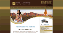 Desktop Screenshot of dermatologyaz.com